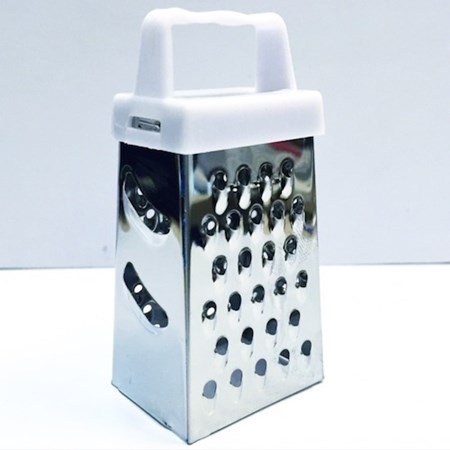 Mini Ralador Metal Inox 10 unidades