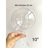 20 Unidades Mini Balao Bubble 10 Polegadas 22 cm